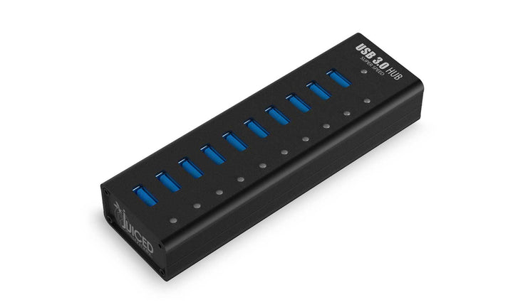 10 Port USB 3.0 Aluminum Hub - Juiced Systems