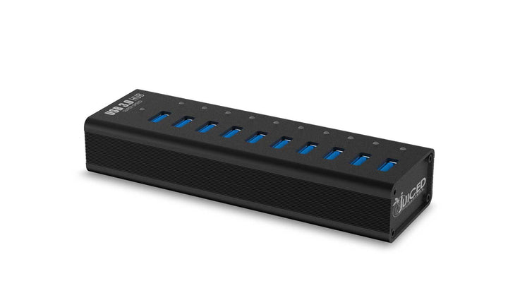 10 Port USB 3.0 Aluminum Hub - Juiced Systems