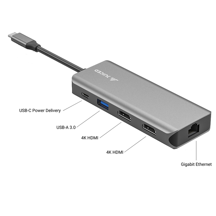 BizHUB XD - USB-C Dual HDMI Multiport Adapter