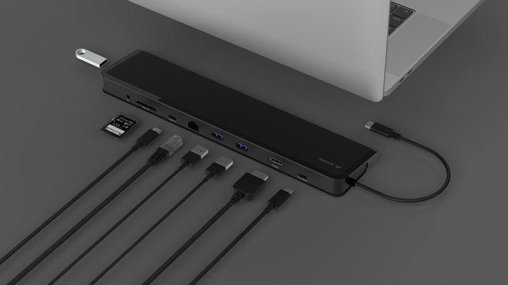 ChockDOCK v2 - USB-C Universal Laptop Docking Station - Juiced Systems