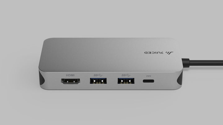 DecaHUB - 10 Port Multifunction USB-C Adapter - Juiced Systems