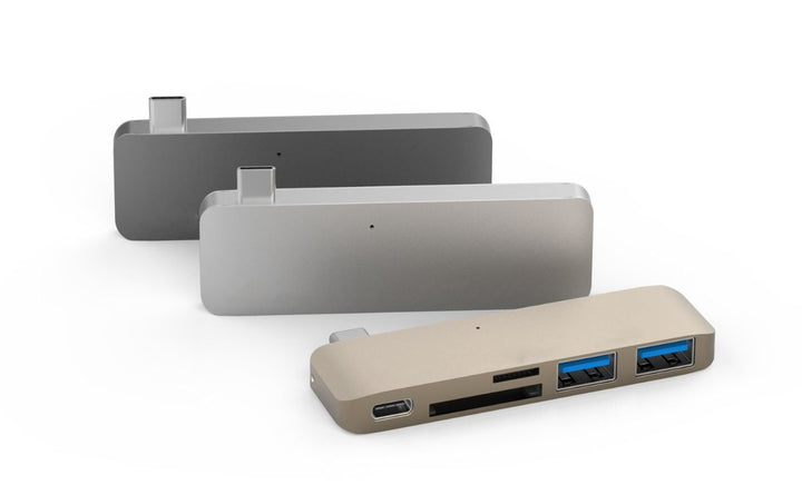 USB-C Macbook 12" 5 in 1 Adapter v2 - Juiced Systems