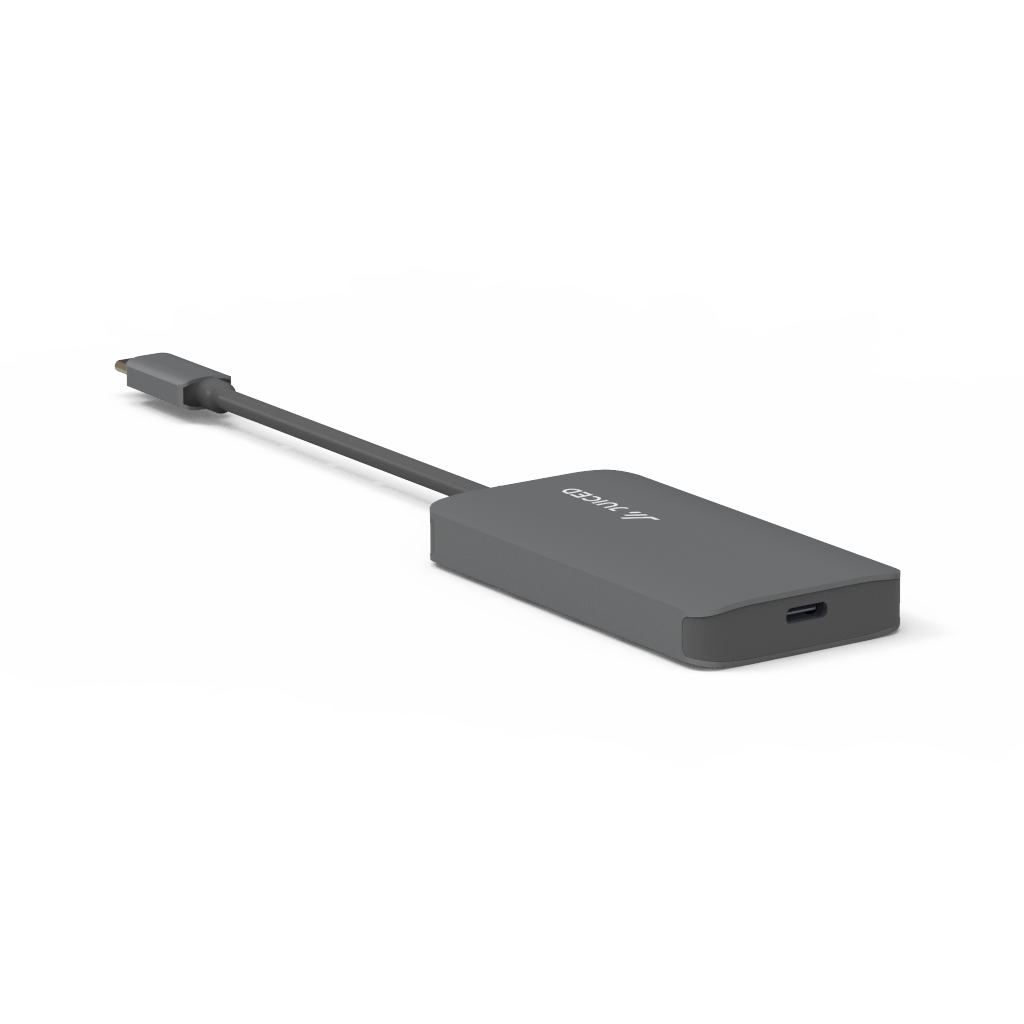 QuadHUB POWER | USB-C Power Delivery 10 Gbps Adapter
