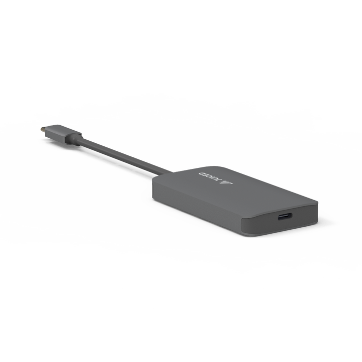 QuadHUB POWER | USB-C Power Delivery 10 Gbps Adapter