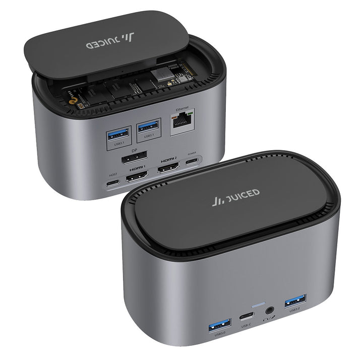 StashDOCK - USB-C Triple Display NVMe Docking Station