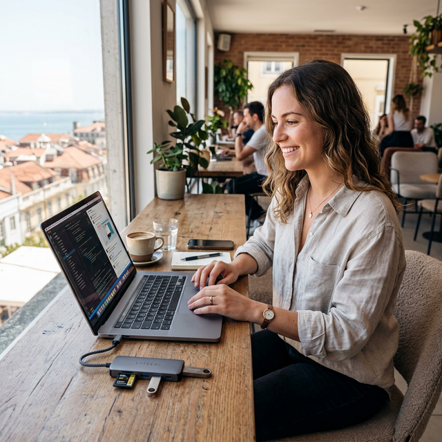 Top 5 Uses for a Portable USB-C Multiport Adapter While Traveling