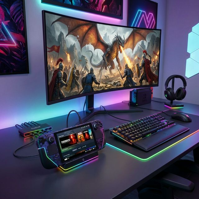 Steam Deck & ROG Ally: Why a Powered USB-C Hub is Your Essential Accessory