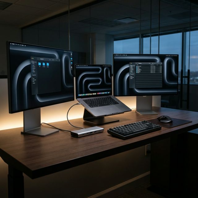 Dual 4K Setup: The Best Docking Stations for M1, M2, and M3 MacBooks (DisplayLink Guide)