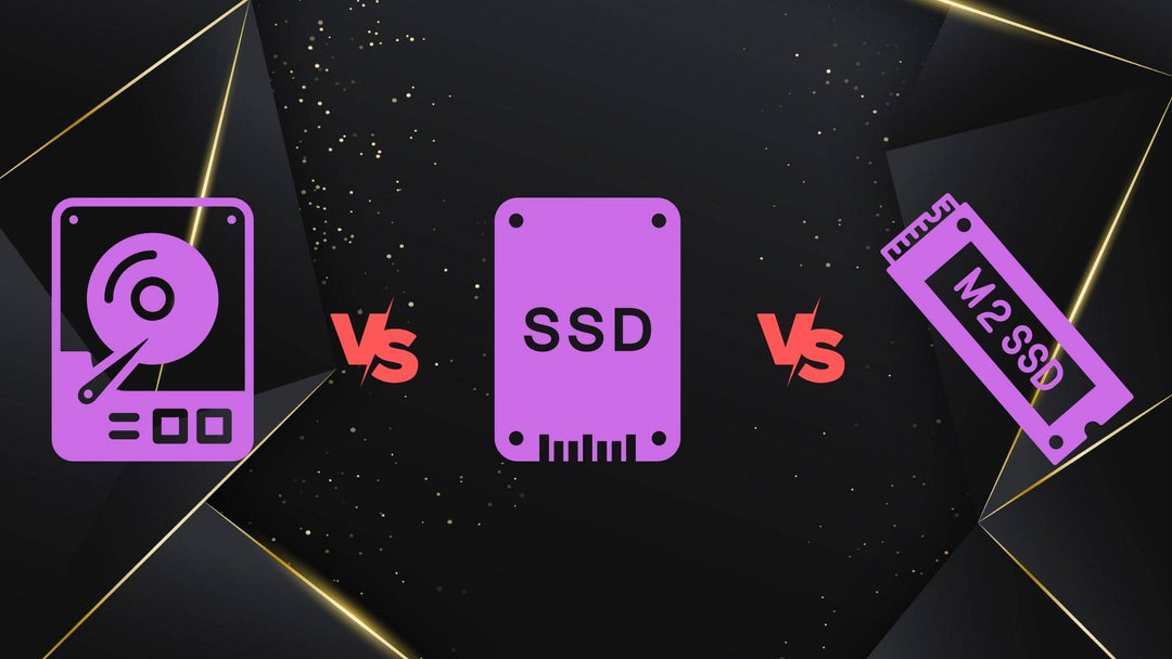 HDD vs SATA SSD vs M.2 NVMe: Speed, Cost, and When to Use Each (2026) | Juiced Systems