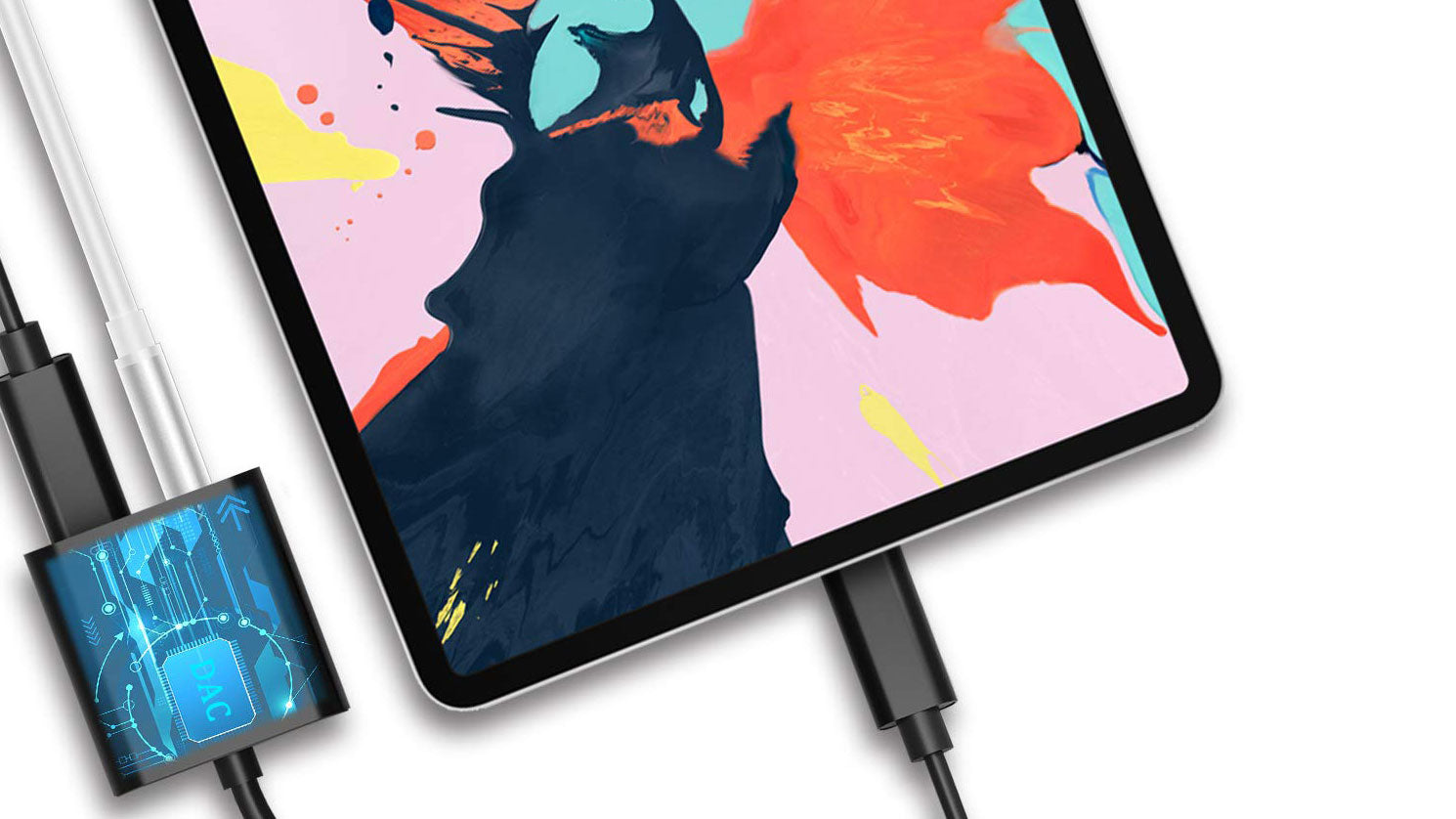 Usb c best sale dac ipad pro