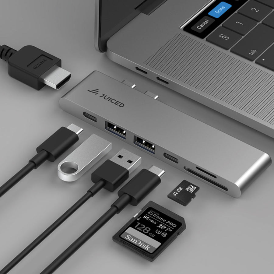 Macbook Pro Multiport Adapter - UltraHUB – Juiced Systems