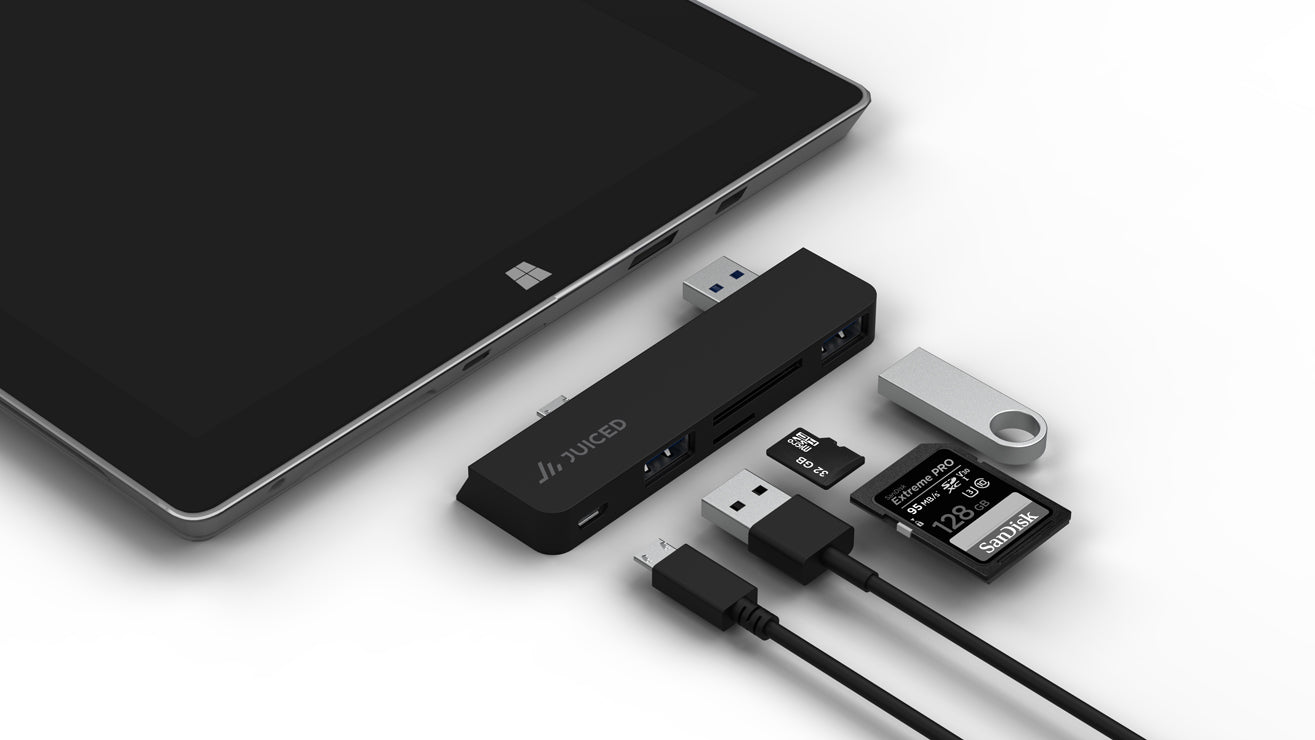 Surface 3: 5 in 1 Adapter (Charge Surface Pro 3 With USB) – Juiced Systems