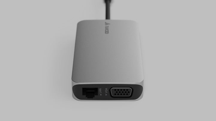 DecaHUB - 10 Port Multifunction USB-C Adapter - Juiced Systems