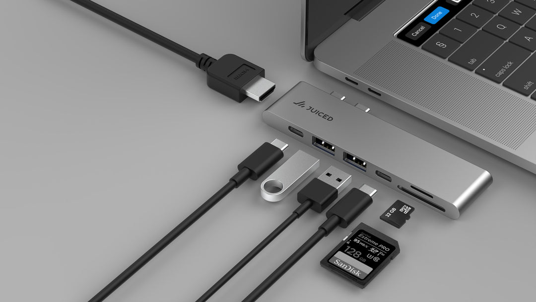 Adaptateur HDMI USB C Hub MacBook - Station Maroc