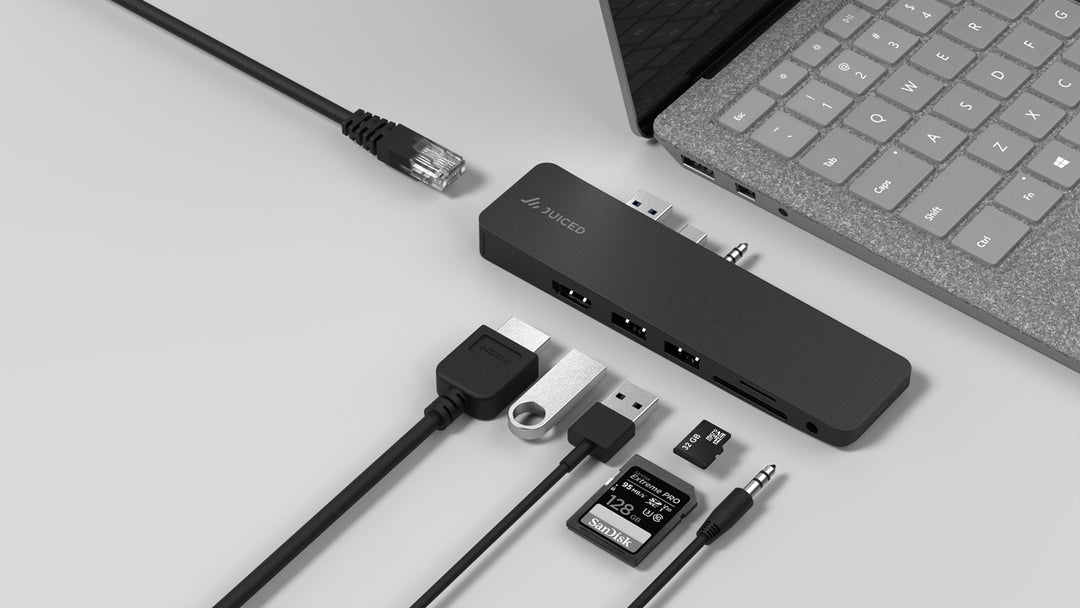 QuickHUB Surface Go Multiport Adapter – Juiced Systems