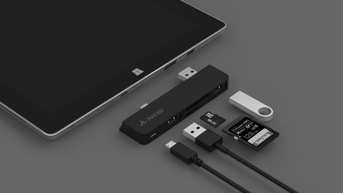 5 in 1 Adapter (Charge Surface Pro 3 With USB) – Juiced Systems