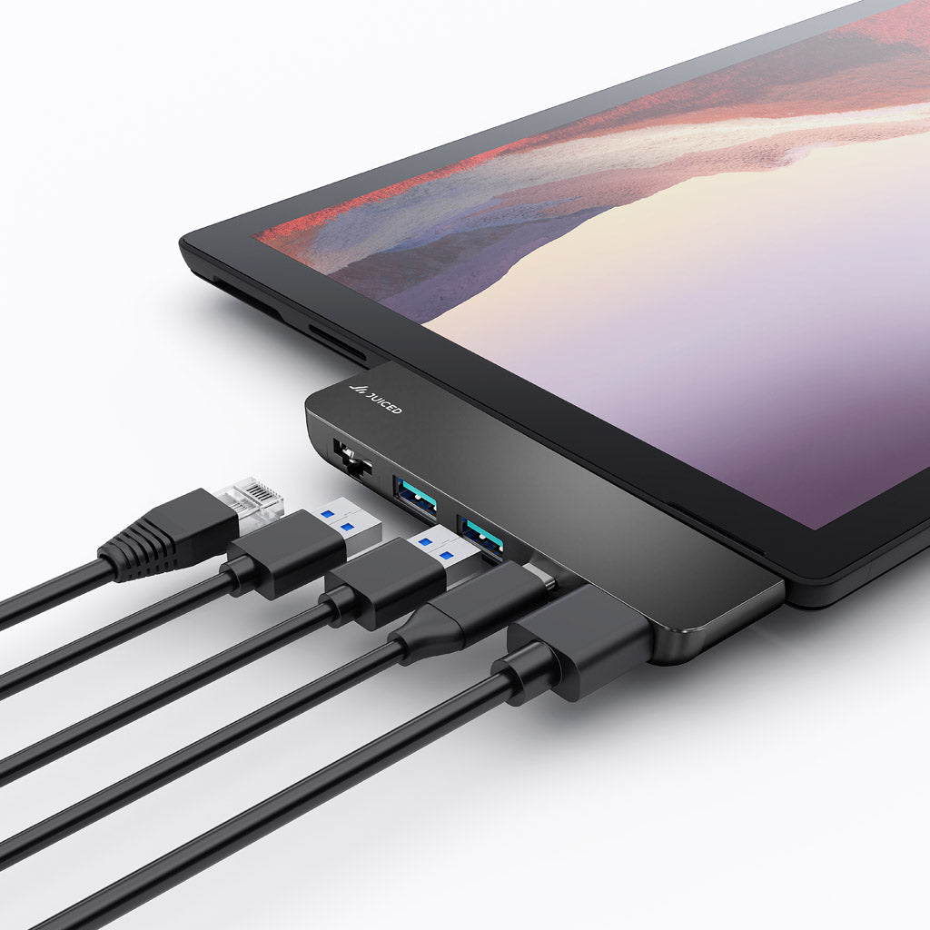 QuickHUB Surface Go Multiport Adapter – Juiced Systems